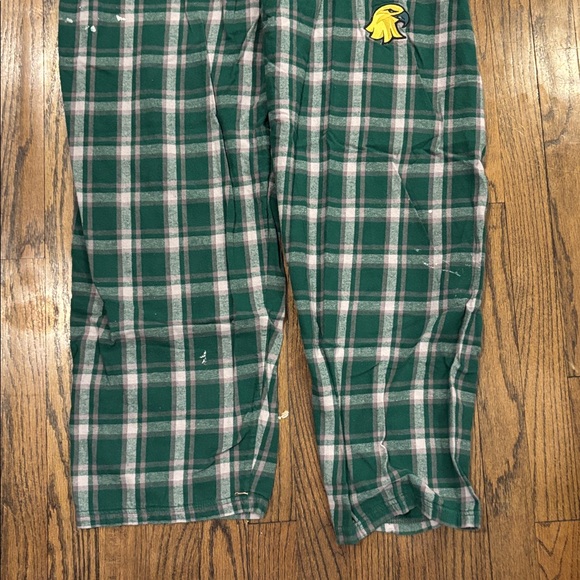 Boxercraft SUNY Brockport Green Plaid Pajama Bottoms-XL - Picture 4 of 5